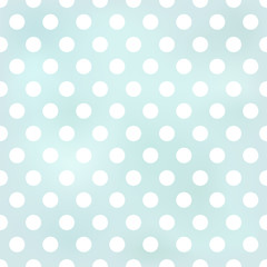 seamless retro polka dots background - obrazy, fototapety, plakaty