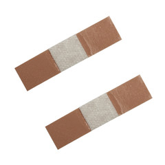 adhesive plaster closeup