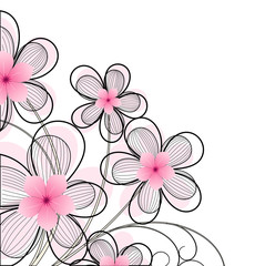 Vintage Flower Background