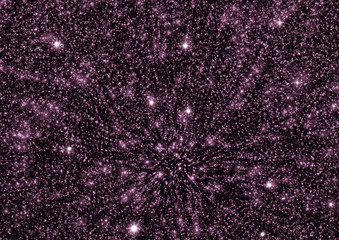 galaxy in a free space