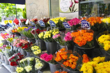 パリのお花屋さん  イメージ