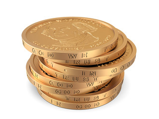 Coins stack