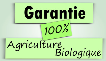 Etiquettes : Garantie Agriculture Biologique