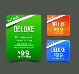 Modern Price Menu Design Template