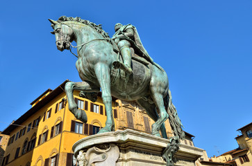 Obraz premium Statue of Ferdinando I