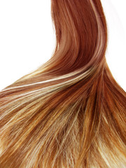 Fototapeta premium highlight hair texture background