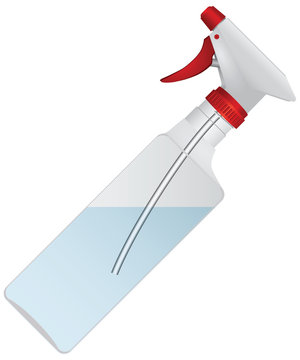 recommend clip art: Spray with a liquid