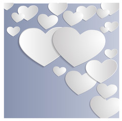 Valentinstag Vektor Hintergrund.