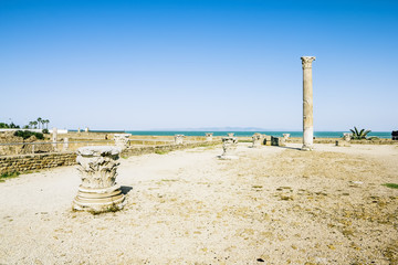 Fototapeta premium Baths of Antonius in Carthage Tunisia