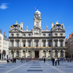 Fototapeta premium The famous Terreaux square