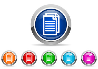 document icon set