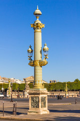 Fototapeta na wymiar Place de la Concorde square, Paris, France