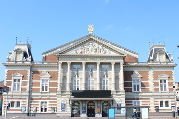 Fototapeta na wymiar Concertgebouw Amsterdam