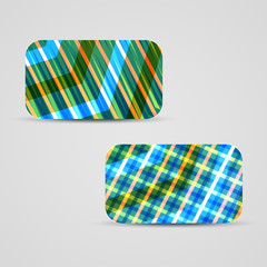 Vector business-card set for your design, abstract Illustration.