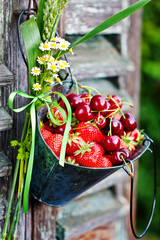 Strawberries and Cherries