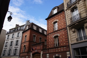 Immeuble particulier dans Paris