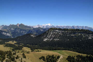 Naklejka premium mont-blanc