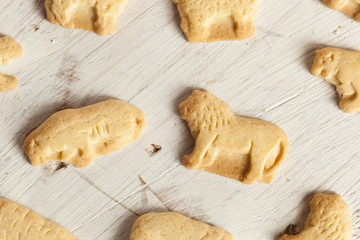 Crunchy Lemon Animal Cracker Cookies