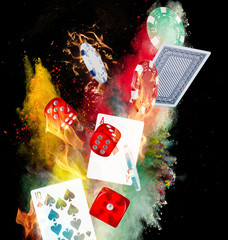 poker background