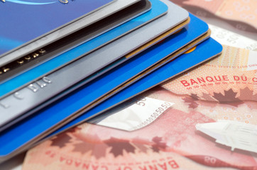 Stack of credit cards
