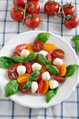 Caprese, Tomaten Mozzarella Salat