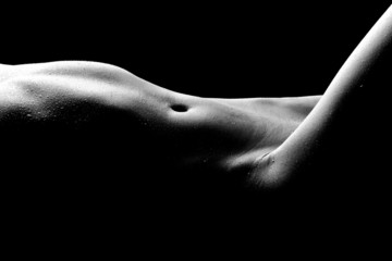 Images de paysage corporel nu d& 39 une femme