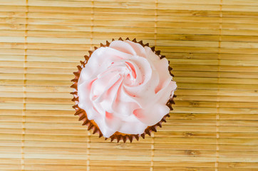 Pink cupcake
