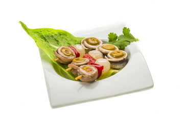 Anchovy rolls