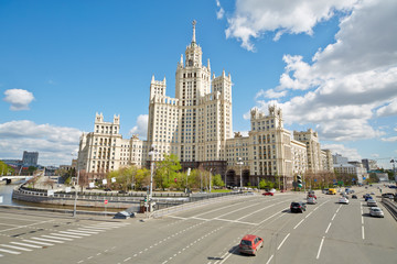 Apartment house at Kotelnicheskaya Embankment in Moscow