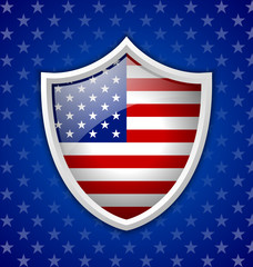 American shield badge