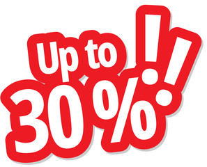 Up to 30 %!