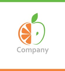 Логотип фруктовый