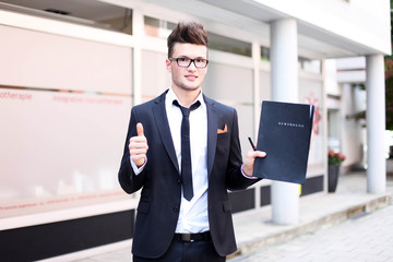 junger Geschäftsmann