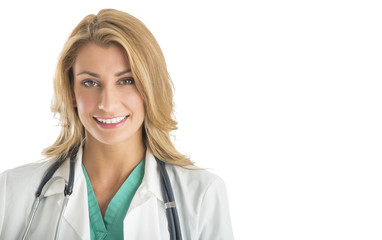 Beautiful Female Doctor Smiling