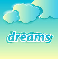 dreams lettering