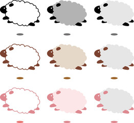 ひつじ　バリエーション