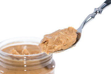 Spoon with Peanut Butter