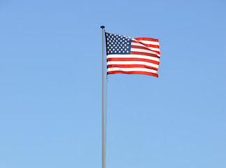 Bandiera USA sventolante