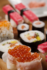 Sushi close up