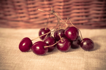 fresh cherries