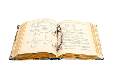 Obraz premium Book and glasses