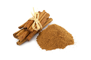 Cinnamon sticks and Powde