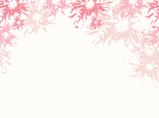 Light lilac abstract floral background, vector