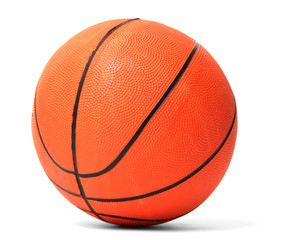 Fototapeta premium Basketball ball isolated on white