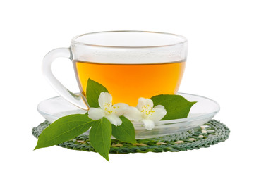 Cup with tea
