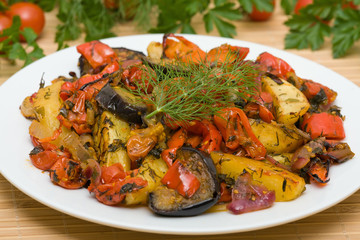 Roasted vegetables
