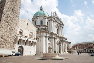 Fototapeta na wymiar Brescia Cathedral, Włochy