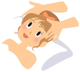 Obraz premium Skin care - massage
