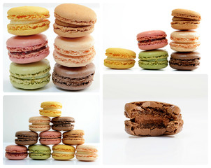 Macarons photomontage