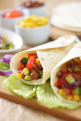 Gemüsefajitas